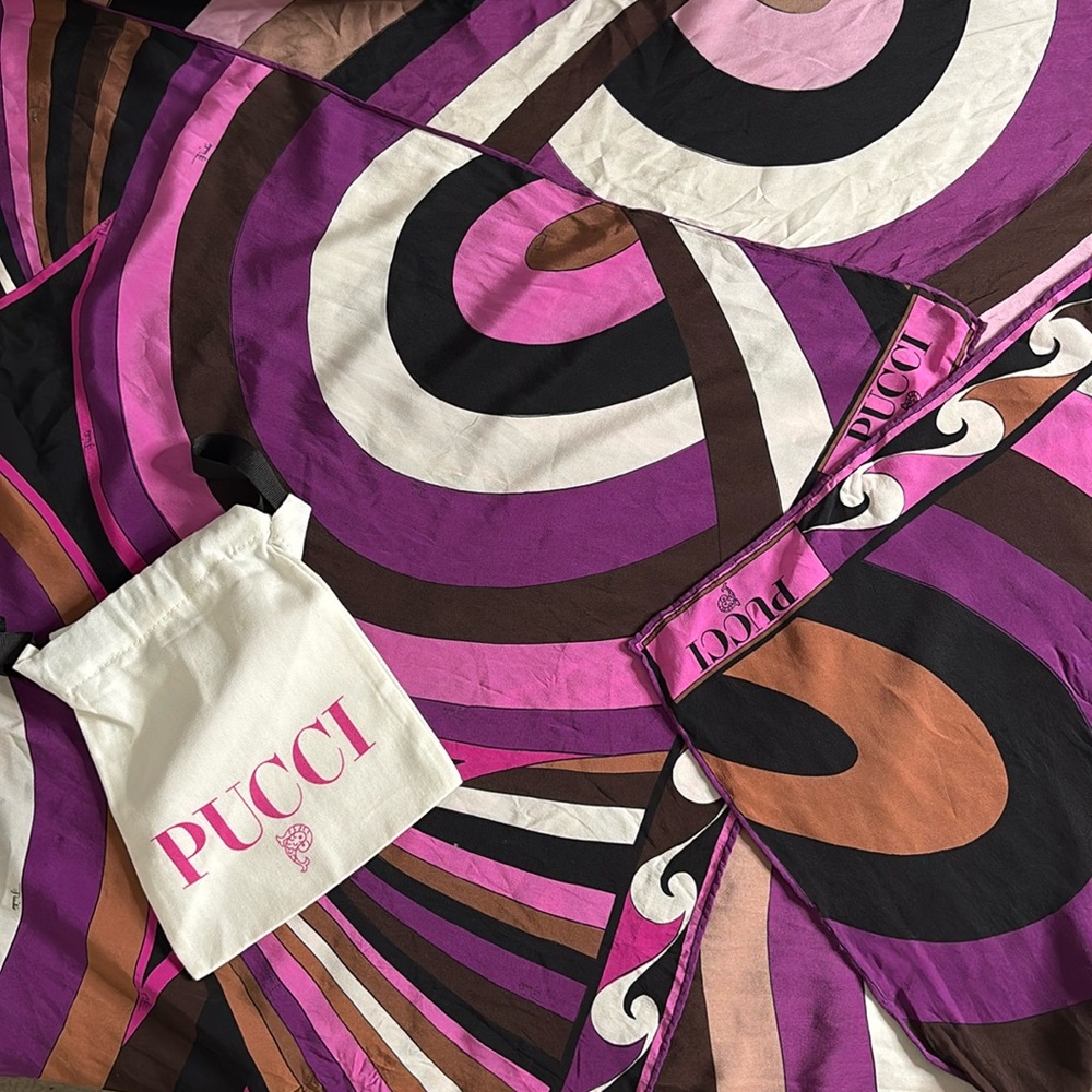 Emilio Pucci Multicolor Scarf